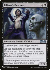 Liliana's Devotee (109/274) [The List Reprints]