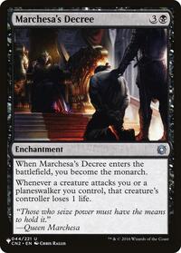 Marchesa's Decree (044/221) [The List Reprints]