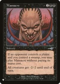 Massacre (58/143) [The List Reprints]