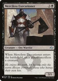 Merciless Executioner (076/185) [The List Reprints]