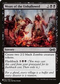 Moan of the Unhallowed (107/254) [The List Reprints]