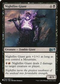 Nightfire Giant (109/269) [The List Reprints]