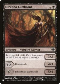 Nirkana Cutthroat (119/248) [The List Reprints]