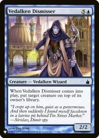 Vedalken Dismisser (73/306) [The List Reprints]