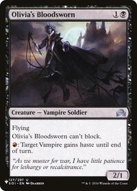 Olivia's Bloodsworn (127/297) [The List Reprints]