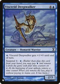 Viscerid Deepwalker (91/301) [The List Reprints]
