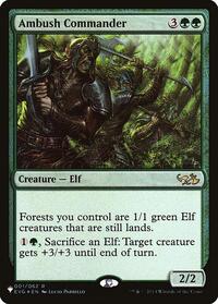 Ambush Commander (001/062) [The List Reprints]