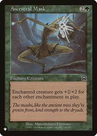 Ancestral Mask (MMQ) (229/350) [The List Reprints]