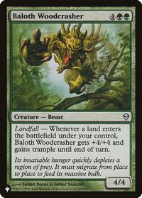 Baloth Woodcrasher (157/249) [The List Reprints]