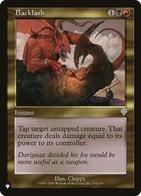 Backlash (234/350) [The List Reprints]