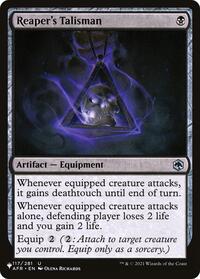Reaper's Talisman (117/281) [The List Reprints]