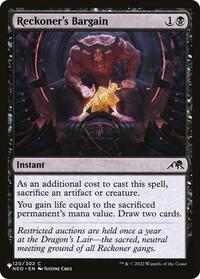 Reckoner's Bargain (120/302) [The List Reprints]