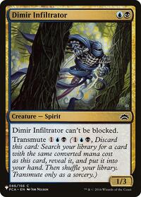 Dimir Infiltrator (086/156) [The List Reprints]