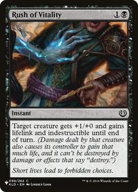 Rush of Vitality (099/264) [The List Reprints]