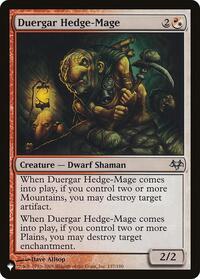 Duergar Hedge-Mage (137/180) [The List Reprints]
