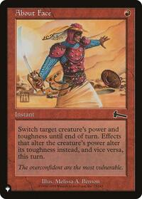 About Face (73/143) [The List Reprints]