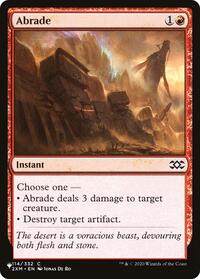 Abrade (2XM) (114/332) [The List Reprints]