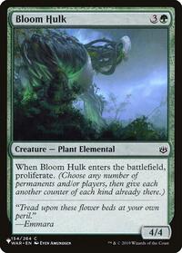 Bloom Hulk (154/264) [The List Reprints]