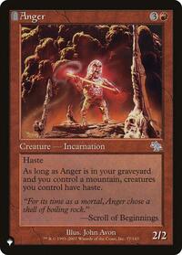 Anger (JUD) (77/143) [The List Reprints]