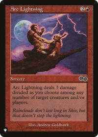 Arc Lightning (174/350) [The List Reprints]