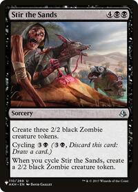 Stir the Sands (110/269) [The List Reprints]