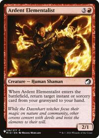 Ardent Elementalist (128/277) [The List Reprints]