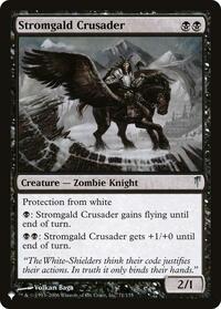 Stromgald Crusader (71/155) [The List Reprints]