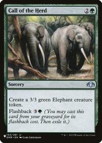 Call of the Herd (153/261) [The List Reprints]