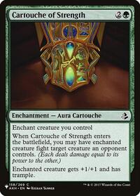 Cartouche of Strength (158/269) [The List Reprints]