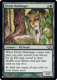 Elvish Harbinger (DD1) (004/062) [The List Reprints]