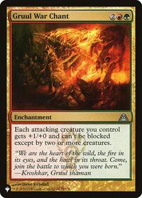 Gruul War Chant (75/156) [The List Reprints]