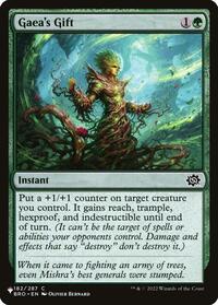 Gaea's Gift (182/012) [The List Reprints]