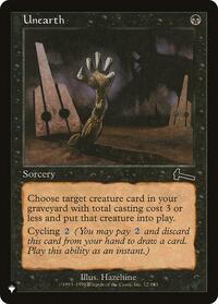 Unearth (72/143) [The List Reprints]