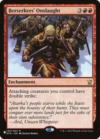 Berserkers' Onslaught (130/264) [The List Reprints]