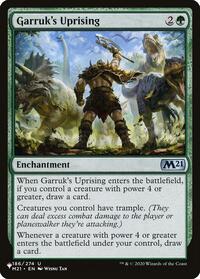 Garruk's Uprising (186/274) [The List Reprints]