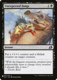 Unexpected Fangs (102/274) [The List Reprints]