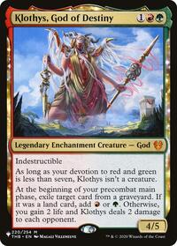 Klothys, God of Destiny (220/254) [The List Reprints]