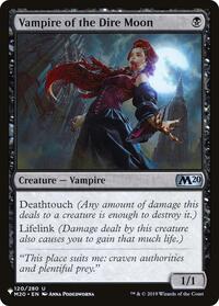 Vampire of the Dire Moon (120/280) [The List Reprints]