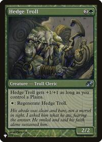 Hedge Troll (151/165) [The List Reprints]