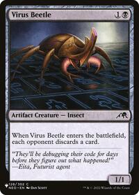 Virus Beetle (128/302) [The List Reprints]