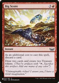 Big Score (102/281) [The List Reprints]