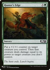 Hunter's Edge (189/274) [The List Reprints]