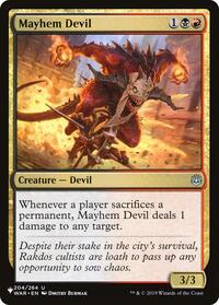 Mayhem Devil (204/264) [The List Reprints]