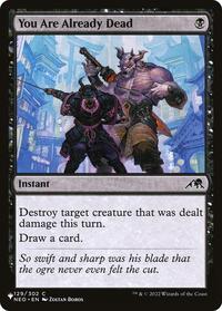 You Are Already Dead (129/302) [The List Reprints]