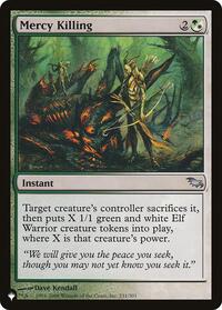 Mercy Killing (231/301) [The List Reprints]