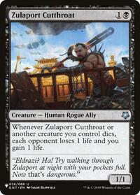 Zulaport Cutthroat (036/068) [The List Reprints]