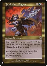 Quicksilver Dagger (118/143) [The List Reprints]