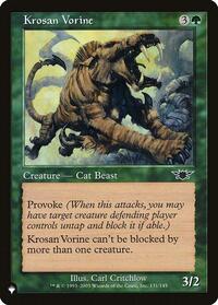 Krosan Vorine (131/145) [The List Reprints]