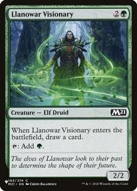 Llanowar Visionary (193/274) [The List Reprints]