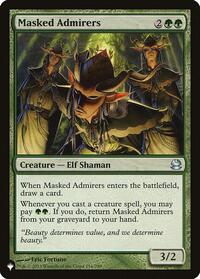 Masked Admirers (154/229) [The List Reprints]